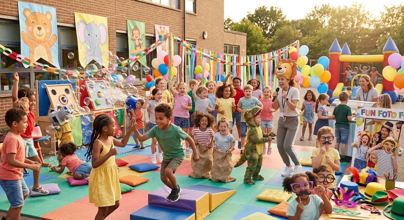 Fiestas fin de curso organizada por Be Venture en colegios