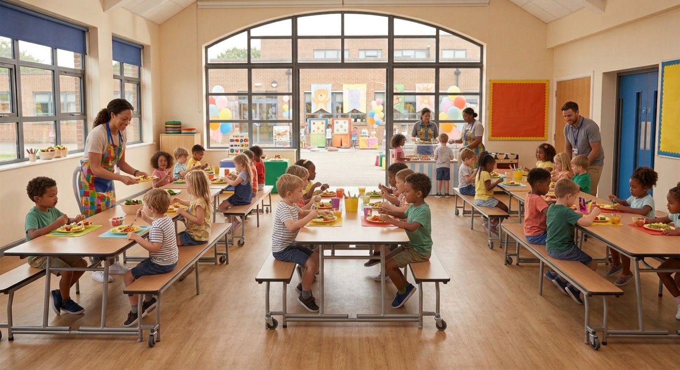 Monitores para comedores escolares Be Venture