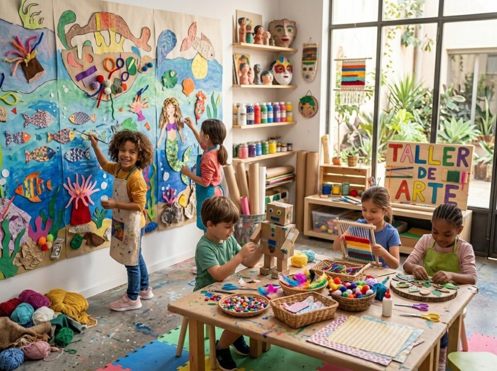 Murales y manualidades primaria Be Venture