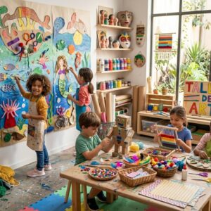 Murales y manualidades primaria Be Venture
